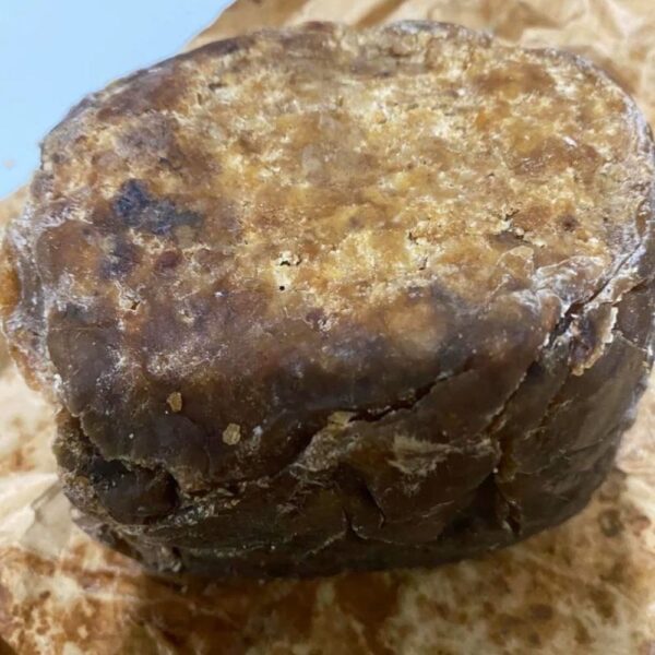 Ose dudu also called raw African black soap