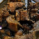 black soup Nigerian recipe