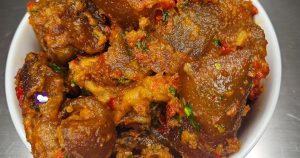 peppered ponmo
