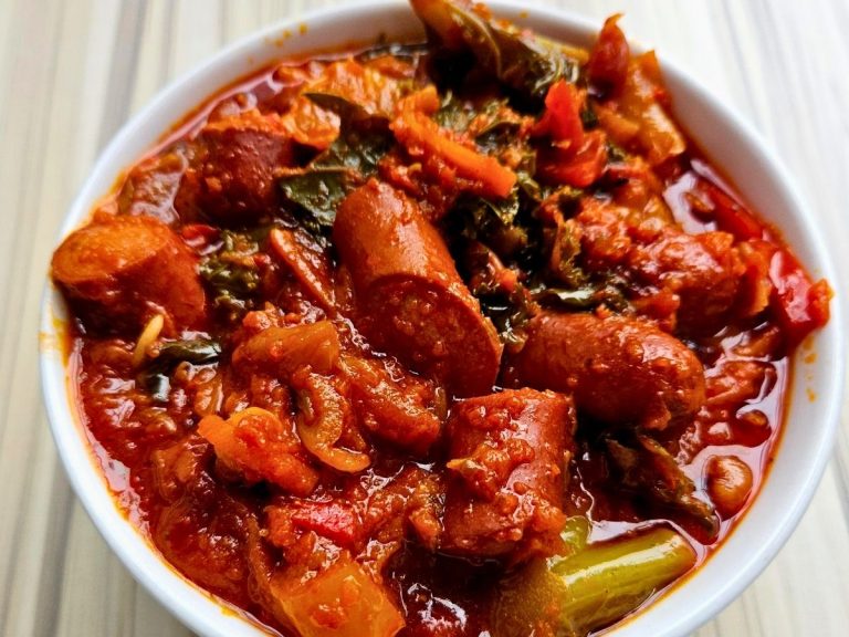 veggie sausage stew recipe
