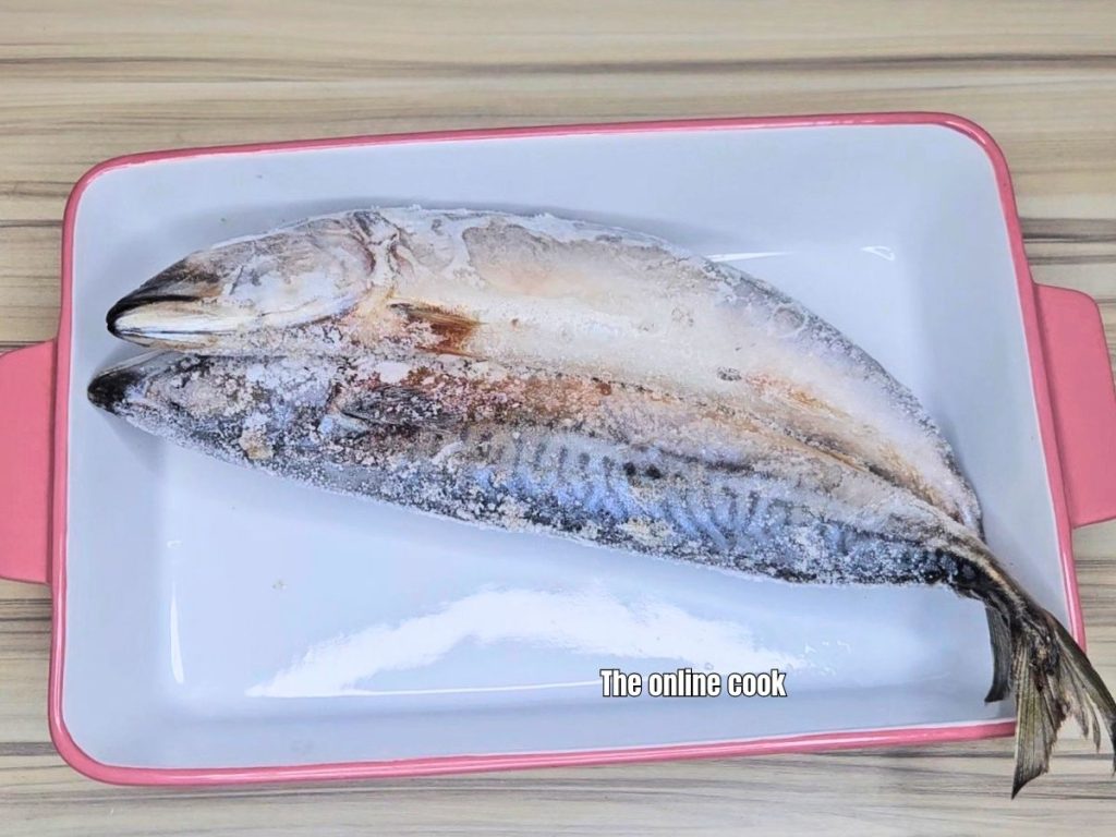 Frozen mackerel fish