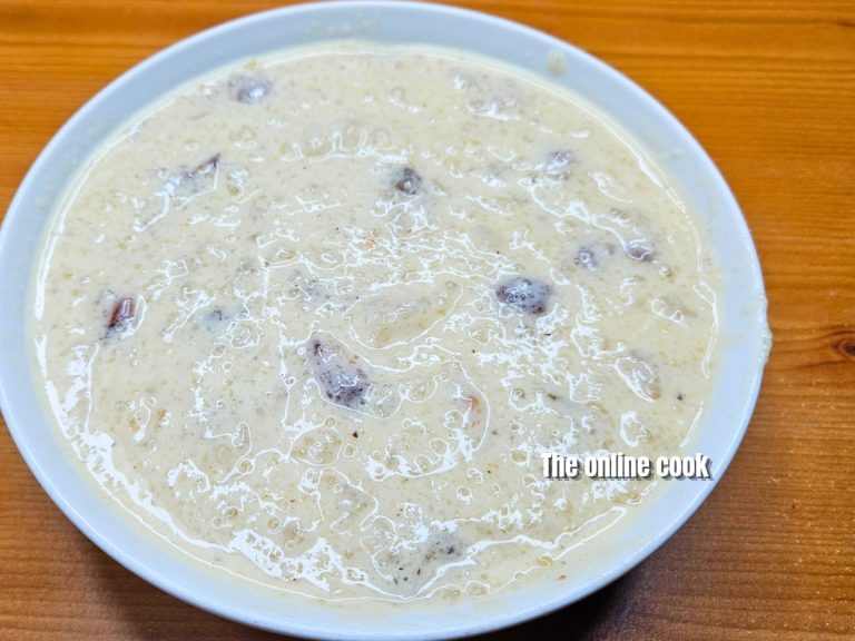 creamy tapioca