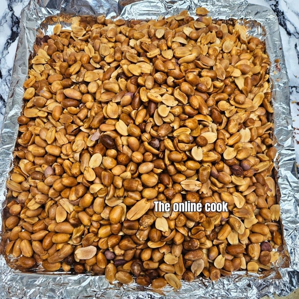 best way to roast peanuts evenly